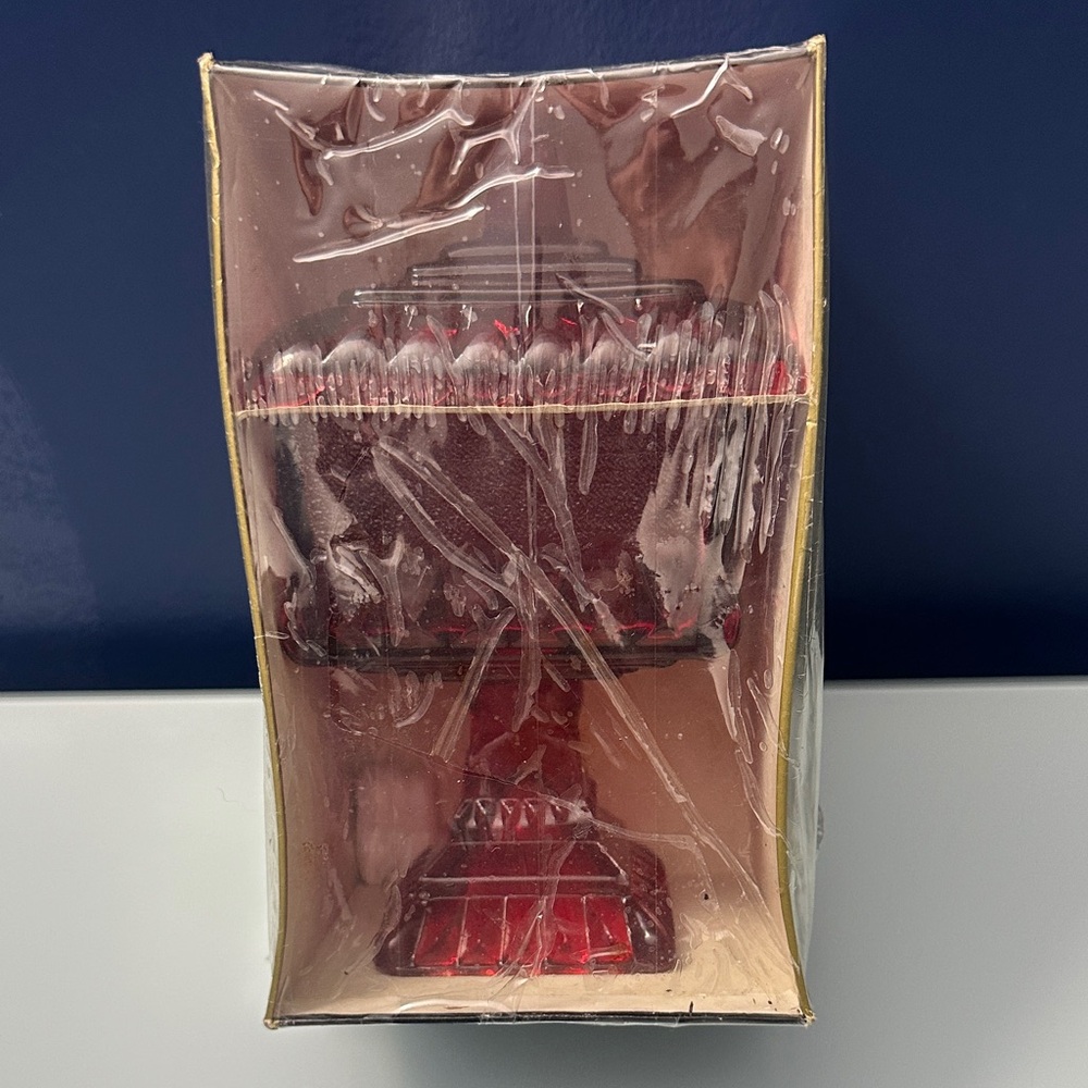 1960 Colorama Crystal Wedding Jar&Cover 3412